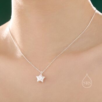 Genuine Star Baroque Pearl Pendant Necklace, 4 of 11