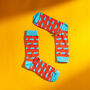 Dinosaur Lovers Egyptian Cotton Men's Sock Gift Set, thumbnail 4 of 7