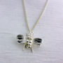 Sterling Silver Or Gold Bee Charm, thumbnail 1 of 6
