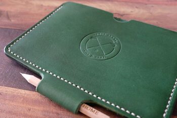 Leather Golf Score Sleeve, 4 of 12