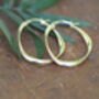 Boho Gold Flo Large Earrings, thumbnail 2 of 3