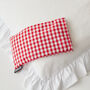 Gingham Eye Pillow Hot And Cold Therapy, thumbnail 6 of 7