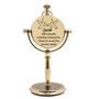 Personalised 5th Wood Anniversary Desk Clock Gift, thumbnail 8 of 11