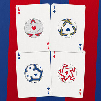 Crystal Palace Playing Cards | Gift For Football Fans, 4 of 12