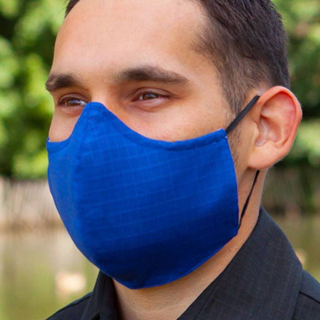 Washable Three Layered Cotton Face Mask By Fashionizer Couture Uniforms