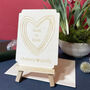 Personalised Wooden Love Is Love Valentine's Plaque, thumbnail 1 of 10