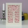 Personalised Family Tree Father's Day Card, thumbnail 6 of 7