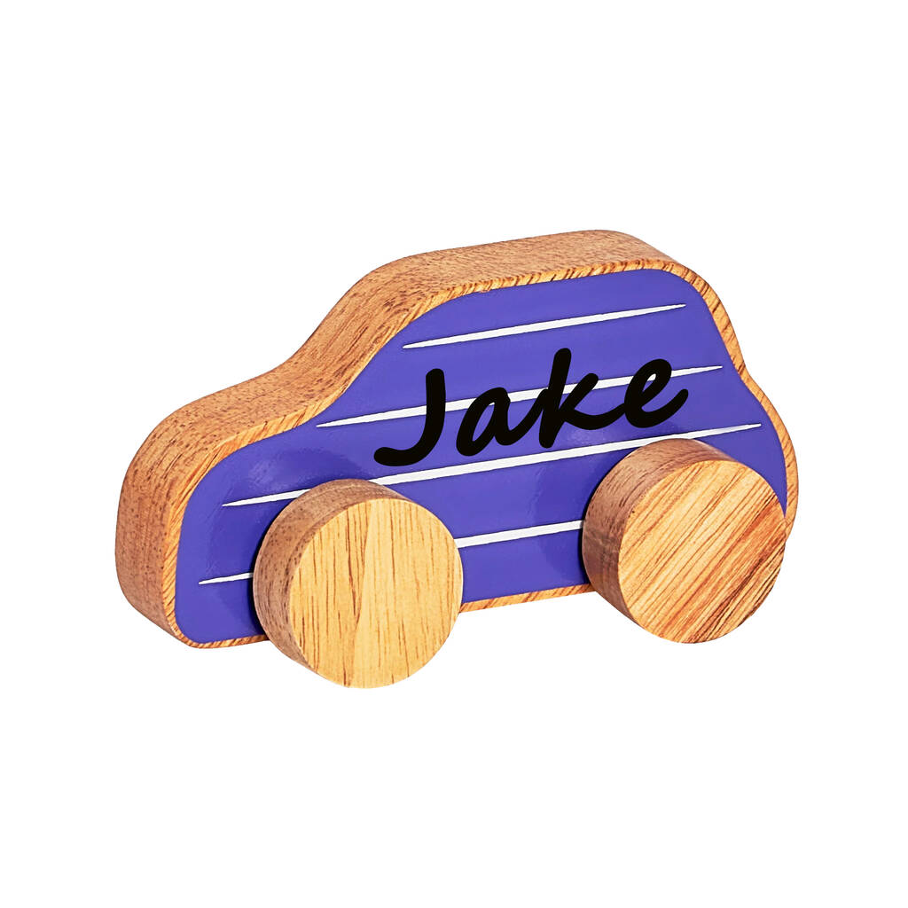 Personalised Push Along Car, 1 of 1