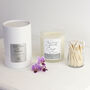 Personalised With Deepest Sympathy Soy Wax Candle, thumbnail 2 of 10