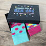 Personalised New Job Socks In A Box Gift Set, thumbnail 3 of 4