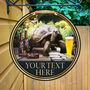 Tortoise And Beer Home Pub Sign Man Cave Sign, thumbnail 3 of 9