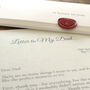 A Letter To My Dad Personalised Keepsake, thumbnail 7 of 12