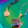 Pentalpha Quartz Crystal Necklace, thumbnail 4 of 5