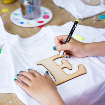 Personalised Children's Fairy T Shirt Craft Kit, 4 of 7