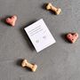 Sterling Silver Heart Paw Stud Earrings With Original Haiku Poem, thumbnail 4 of 8