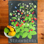 Wild Strawberry Tea Towel, thumbnail 2 of 5