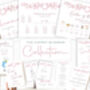 Wedding Welcome Sign Pink Heart Cherry Blossom, thumbnail 6 of 7