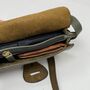 Noah Crossbody Wallet Bag Mini Shoulder Bag In Tan, thumbnail 7 of 7