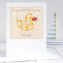 Personalised Duck New Baby Boy / 1st Birthday Card, thumbnail 1 of 8