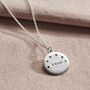 Personalised Rainbow Birthstone Name Necklace, thumbnail 5 of 8