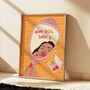Your Loss Babe Illustrated Print | Wall Art, thumbnail 1 of 3