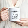 'Thank You For Being The Best Teacher' Mug, thumbnail 3 of 11