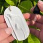 Snowdrops Car Air Freshener Botanical Hanging Diffuser, thumbnail 1 of 4