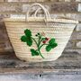 Handwoven Strawberry Fields Market Bag, thumbnail 1 of 2