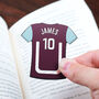 Personalised Football Team Mini Bookmark, thumbnail 4 of 11