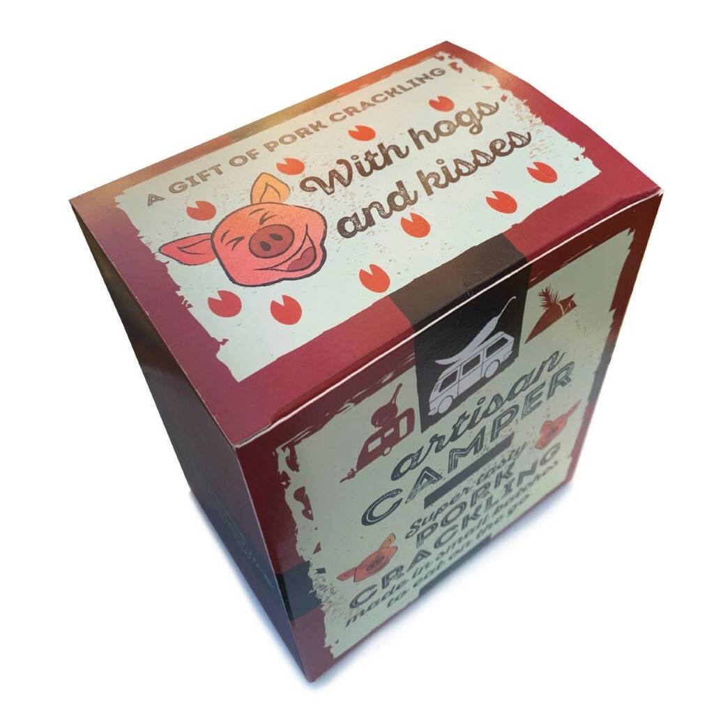 Pork Crackling Gift Box, Artisan Camper, 1 of 3