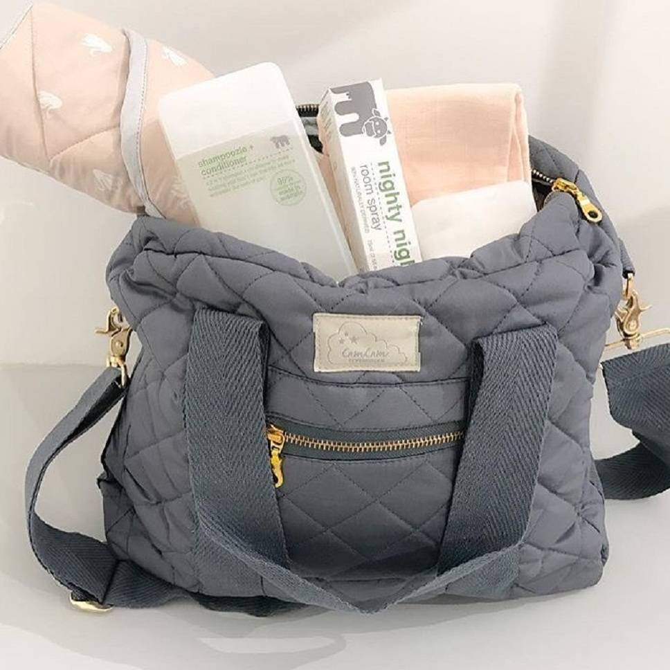 Changing Bag In Charcoal Changing Bag In Charcoal