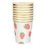 Strawberry Paper Cups, thumbnail 3 of 3