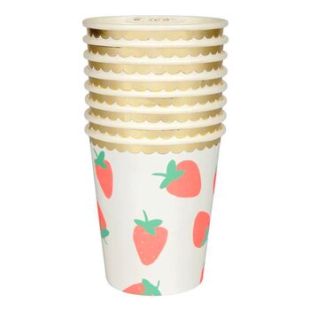Strawberry Paper Cups, 3 of 3