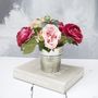 Mixed Rose And Ranunculus Artificial Bouquet, thumbnail 2 of 6
