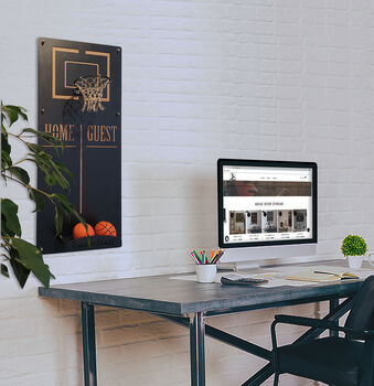 Craft Basketball Hoop Wall Hanging, 9 of 11