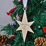 Personalised Christmas Star Bauble, thumbnail 1 of 5