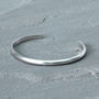 Dainty Sterling Silver Message Bracelet, thumbnail 6 of 6
