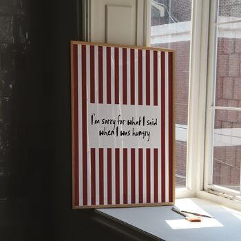 Funny Kitchen Print, 6 of 7