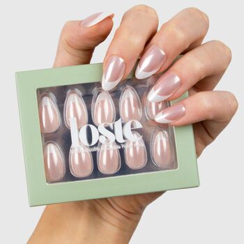 Loste Reusable Press On Nails Gift Set, Perfect Stocking Filler: Diamond Dust, 2 of 6