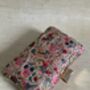 Pink Floral Multicoloured Rectangular Clutch Bag, thumbnail 4 of 10