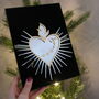 Sacred Heart Christmas Tree Topper, thumbnail 4 of 4