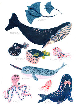 Under The Sea Art Print, 6 of 7