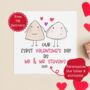 Our First Valentine's Day As A Married Couple Personalised Card, thumbnail 2 of 5