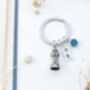 Personalized Lighthouse Keyring, Sea Lover Gift, thumbnail 6 of 10