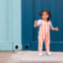 Vertical Stripe Dungarees, thumbnail 4 of 4