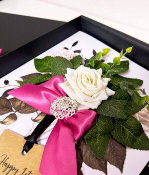 Opulence Bloom Luxury Personalised Birthday Card, 4 of 5