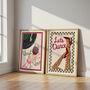 Let’s Dance Retro Music Art Print, thumbnail 9 of 11
