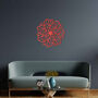 Wooden Mandala Flower Enriching Spaces With Zen Vibes, thumbnail 10 of 12