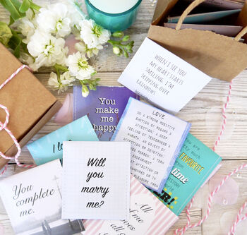 Will You Marry Me? Proposal Tea Gift Set, 9 of 9