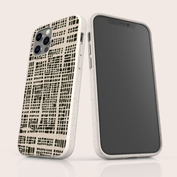 Woven Texture Biodegradable Phone Case, 5 of 9